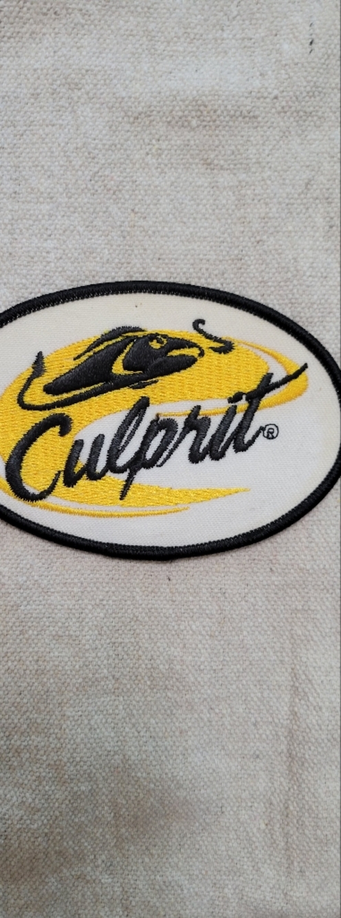 Cowgirls Embroidered Oval Patch - Black & Yellow